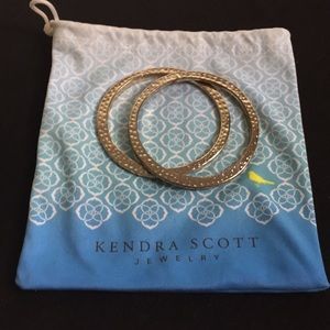 Kendra Scott Hammered Bangles